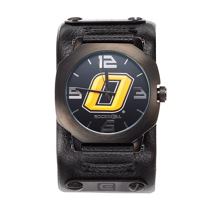 Rockwell Oklahoma State Cowboys Assassin Leather Watch - Men, Black