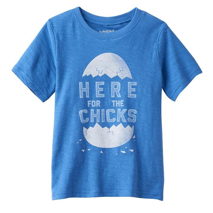 Boys 4-10 Jumping Beans&reg; Short Sleeve Slubbed Graphic Tee, Boy's, Size: 5, Blue (navy)