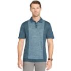 Men's Van Heusen Air Melange Classic-fit Polo, Size: Xxl, Turquoise/blue (turq/aqua)