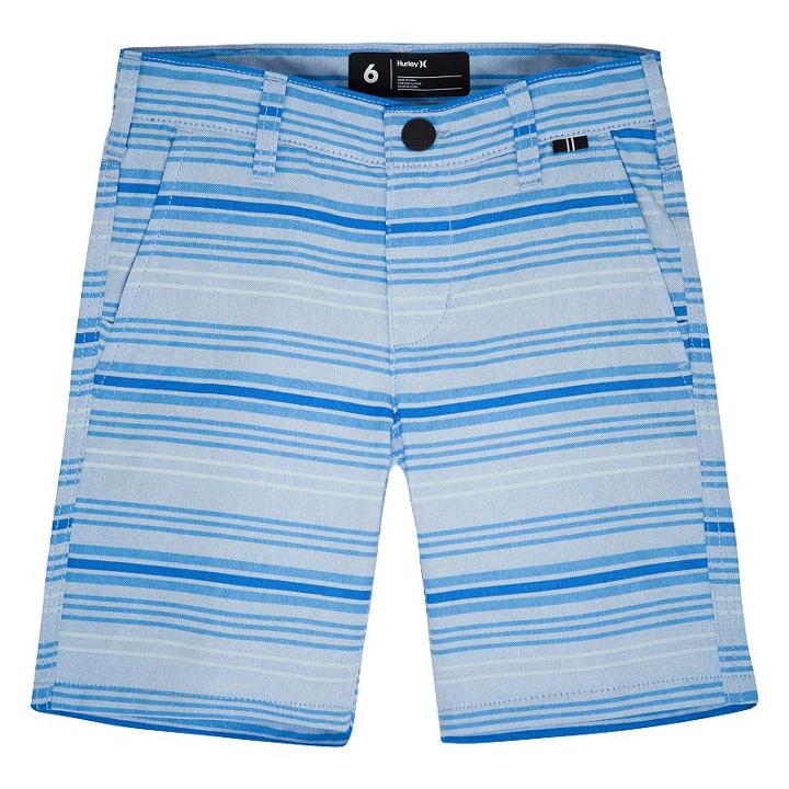Boys 4-7 Hurley Striped Straight-fit Shorts, Size: 6, Oxford