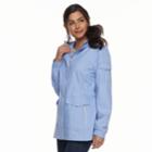 Women's Free Country Lightweight Hooded Jacket, Size: Xlrg Av/rg, Med Purple