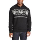 Men's Chaps Classic-fit Fairisle Mockneck Sweater, Size: Xl, Black