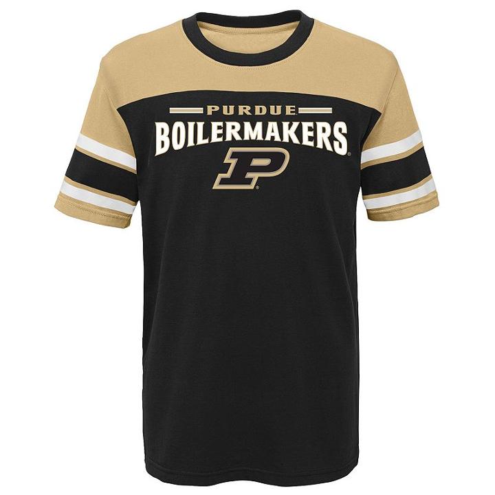 Boys 4-7 Purdue Boilermakers Loyalty Tee, Size: L 7, Black
