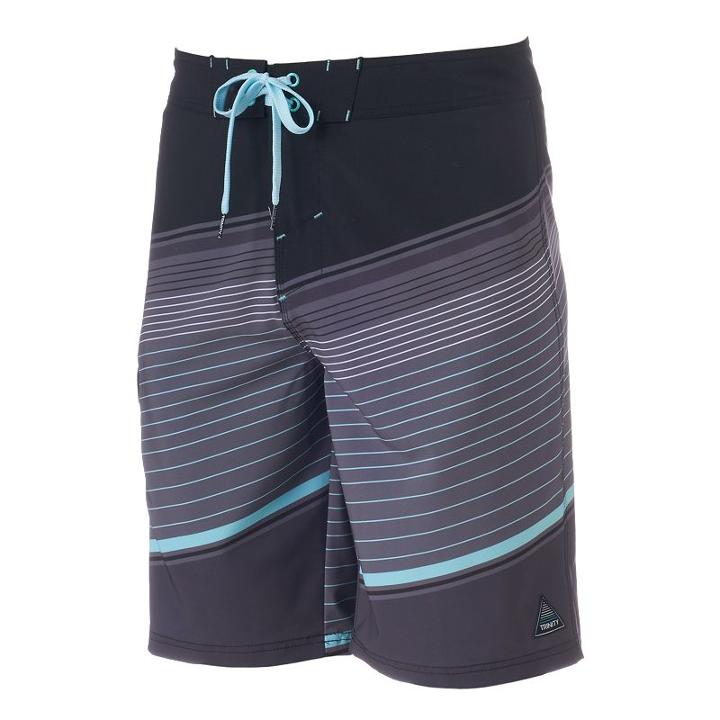 Men's Trinity Collective Horizon Boardshorts, Size: 36, Black