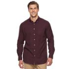 Men's Sonoma Goods For Life&trade; Modern-fit Flexwear Oxford Button-down Shirt, Size: 3xb, Brown