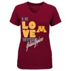 Girls 4-6x Minnesota Golden Gophers In Love Tee, Girl's, Size: S(4), Med Grey