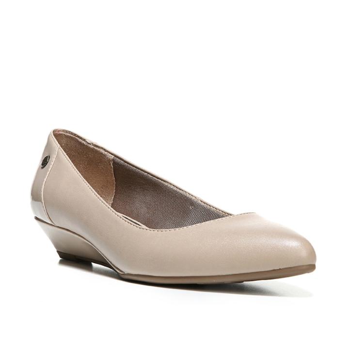 Lifestride Spark Women's Dress Wedges, Size: Medium (5), Beig/green (beig/khaki)