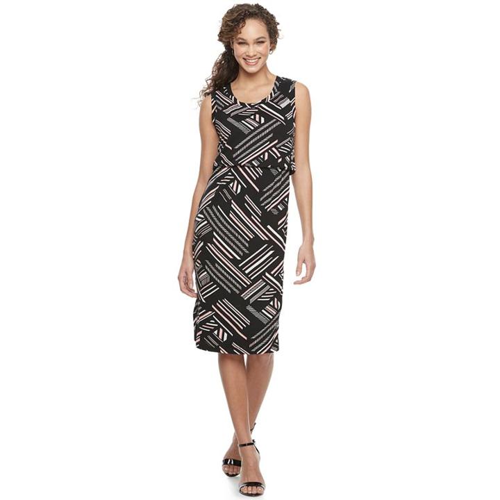 Women's Apt. 9&reg; Blouson Dress, Size: Large, Oxford