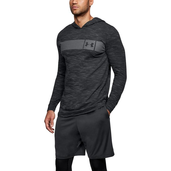 Men's Under Armour Sportstyle Core Hoodie, Size: Xxl, Black