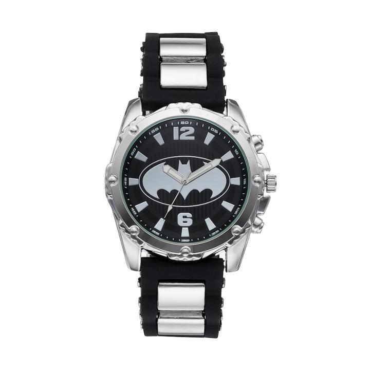 Dc Comics Batman Kids' Watch, Boy's, Size: Large, Black