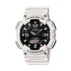 Casio Men's Tough Solar Analog & Digital Watch, White
