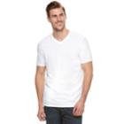 Big & Tall Sonoma Goods For Life&trade; Supersoft Stretch V-neck Tee, Men's, Size: 2xb, White