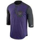 Men's Nike Washington Huskies Dri-fit Touch Henley, Size: Xxl, Ovrfl Oth