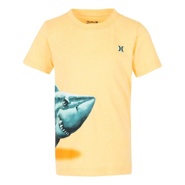 Boys 4-7 Hurley Sharky Graphic Tee, Size: 5, Brt Orange