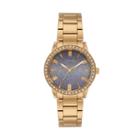 Citizen Women's Crystal Stainless Steel Watch, Yellow