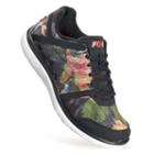 Fila&reg; Runlite 2 Women's Floral Running Shoes, Size: 7.5, Med Grey