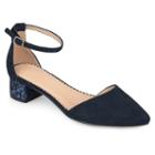 Journee Collection Maisy Women's High Heels, Size: Medium (6.5), Blue (navy)