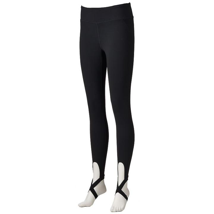 Women's Gaiam Om Ballet Leggings, Size: Small, Oxford