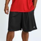 Big & Tall Russell Athletic Elastic-waist Shorts, Men's, Size: 4xb, Black