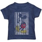 Disney's Mickey Mouse Toddler Boy Flag Graphic Tee, Size: 2t, Med Blue
