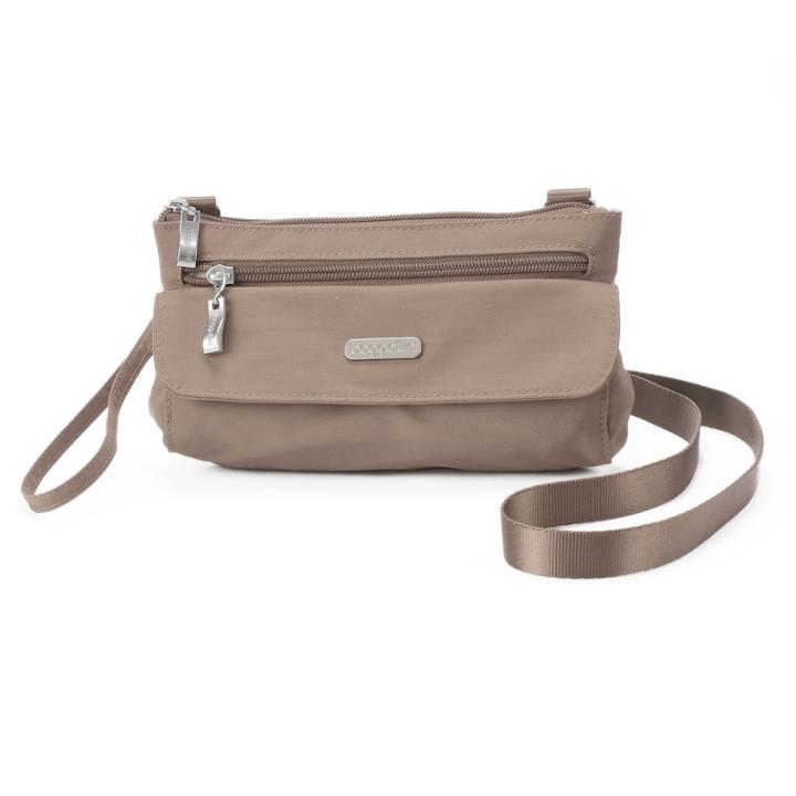 Women's Baggallini Mini Plaza Convertible Crossbody Bag, Red/coppr (rust/coppr)