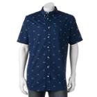 Big & Tall Urban Pipeline&reg; Classic-fit Maxflex Button-down Shirt, Men's, Size: 4xl, Dark Blue