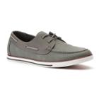 Sonoma Goods For Life&trade; Jefferson Men's Boat Shoes, Size: 7.5, Grey