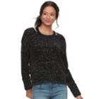 Juniors' Mudd&reg; Chenille Solid Pullover, Teens, Size: Small, Blue Other