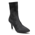 2 Lips Too Part Women's Stretch Ankle Boots, Size: Medium (7.5), Black