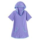 Girls 4-6x Free Country Short-sleeved Swim Cover-up, Girl's, Size: 5, Med Purple