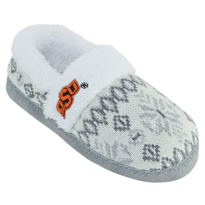 Women's Oklahoma State Cowboys Snowflake Slippers, Size: Small, Team