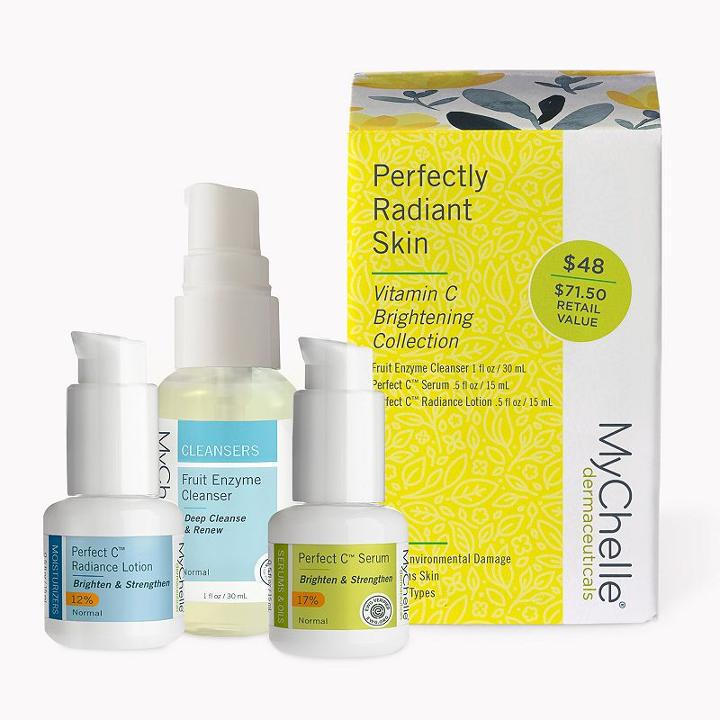 Mychelle Dermaceuticals Perfectly Radiant Skin - Vitamin C Brightening Collection, Multicolor