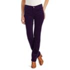 Women's Chaps 4-way Stretch Pant, Size: 16 Short, Purple