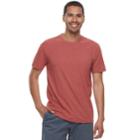 Men's Sonoma Goods For Life&trade; Classic-fit Supersoft Crewneck Tee, Size: Large, Drk Orange