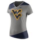 Women's Nike West Virginia Mountaineers Champ Drive Tee, Size: Small, Dark Beige