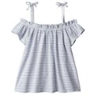 Girls 4-10 Jumping Beans&reg; Print Off-the-shoulder Top, Girl's, Size: 6x, Light Grey
