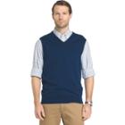 Big & Tall Izod Regular-fit Wool-blend V-neck Sweater Vest, Men's, Size: Xxl Tall, Brt Blue
