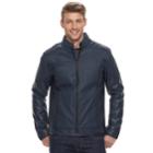 Men's Xray Slim-fit Moto Jacket, Size: Xxl, Blue (navy)