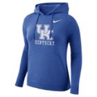 Women's Nike Kentucky Wildcats Fleece Hoodie, Size: Xl, Blue