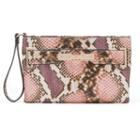 Jennifer Lopez Lola Snakeskin Textured Wristlet, Women's, Other Clrs