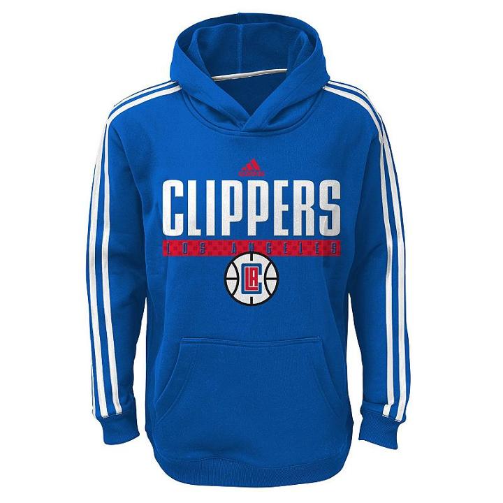 Boys 8-20 Adidas Los Angeles Clippers Playbook Hoodie, Boy's, Size: Large, Red