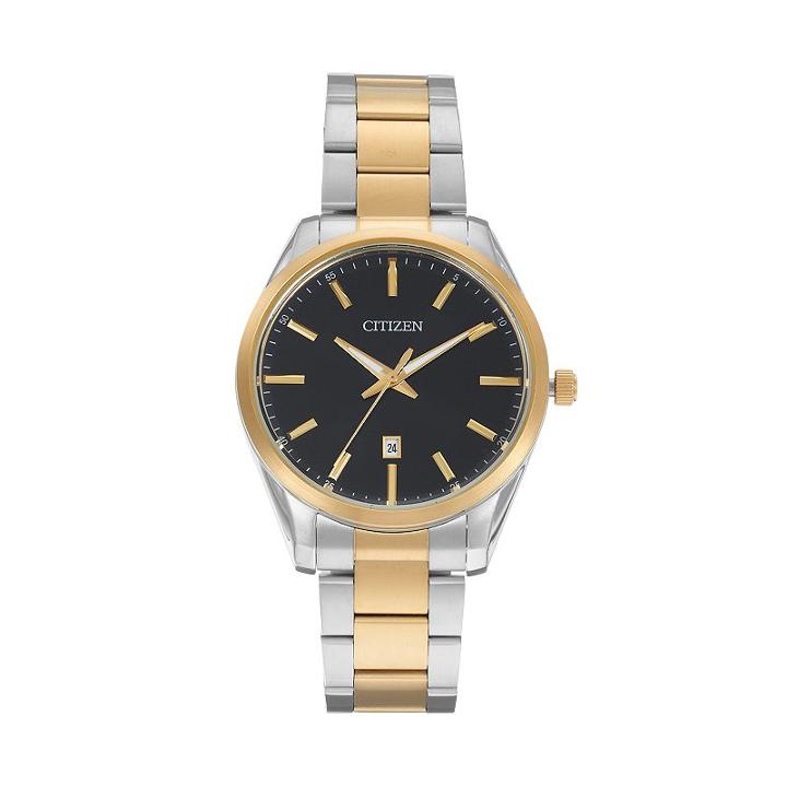 Citizen Men's Two Tone Stainless Steel Watch - Bi1034-52e, Multicolor