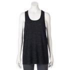 Juniors' So&reg; Mesh Back Tank Top, Girl's, Size: Xs, Black