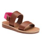 Carter's Violetta Toddler Girls' Sandals, Girl's, Size: 8 T, Lt Brown