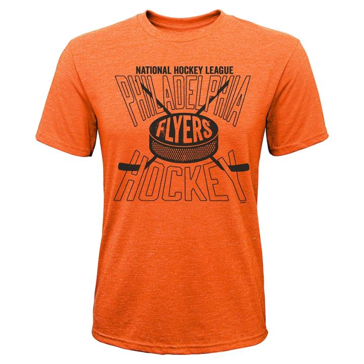 Boys 8-20 Philadelphia Flyers One Timer Tee, Size: M 10-12, Orange