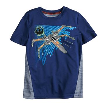 Boys 4-7x Star Wars A Collection For Kohl's X-wing Tee, Size: 4, Dark Blue