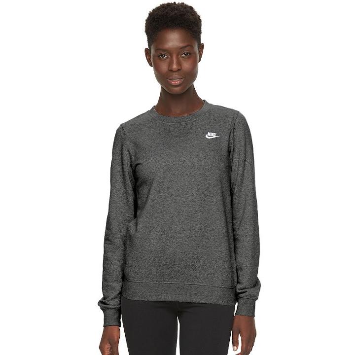 Women's Nike Crewneck Sweatshirt, Size: Xl, Grey Other