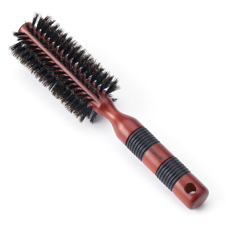 Conair Wood Boar Round Hair Brush, Brown Oth