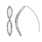 Simply Vera Vera Wang Nickel Free Infinity Threader Earrings, Women's, Silver