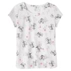 Girls Plus Size So&reg; Crewneck Cutest Tee, Girl's, Size: 12 1/2, Natural